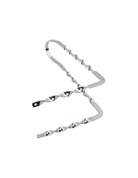 Twisted Flat 21 Sissy Bar 90/Degrees Bar Chrome.